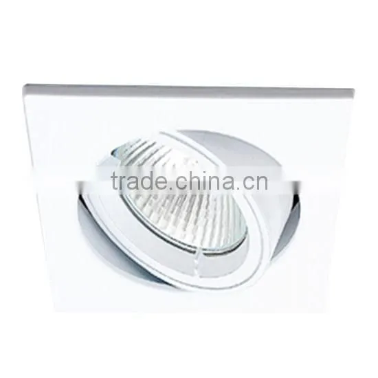 ceiling white suqare double downlight
