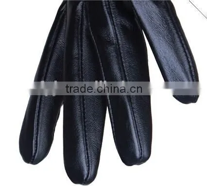 New style black color C40 Thinsulate lining women gloves with bow