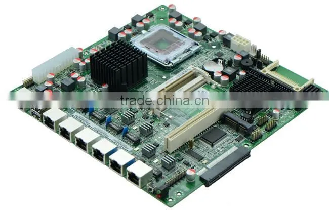 Intel G41 Firewall Motherboard with 6 gigabit Lan 1U Firewall motherboard
