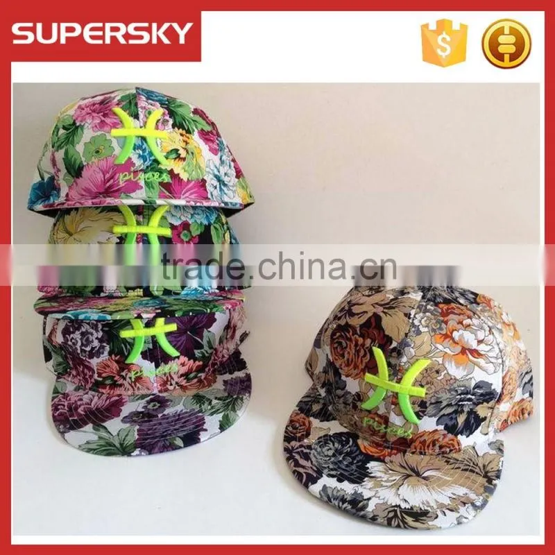 A-1261 fashion hat snapback cap custom snapback hat 6 panel embroidery snapback cap