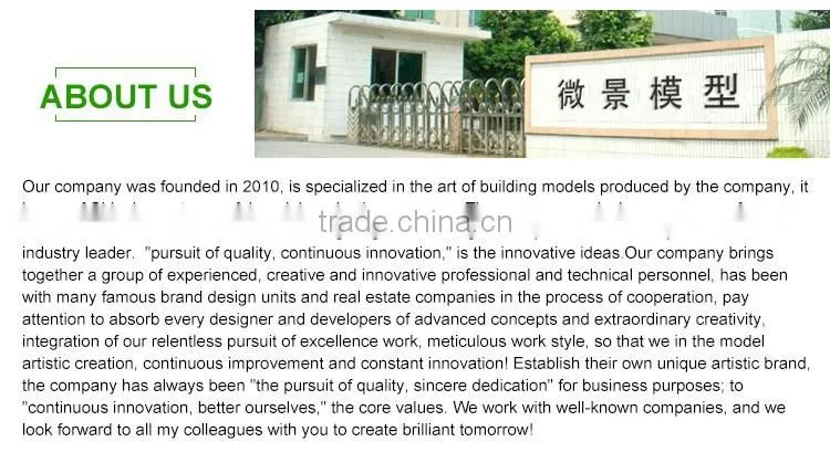 2016 new design scale model lamp street lamp 1/100