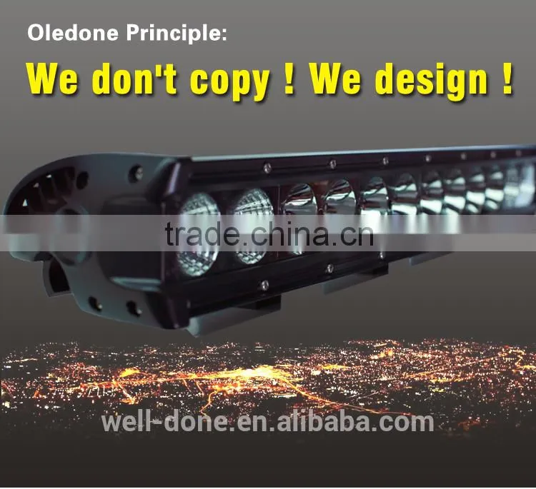 Oledone 120w C-R-E-E Ip69K xm-l2 single row led driving light bar