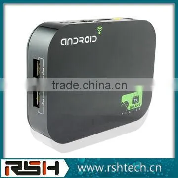 1G DDR3 8G Flash HDMI full HD media player 1080P