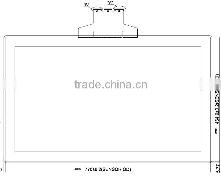 32 inch multi touch screen overlay, mac touch screen overlay