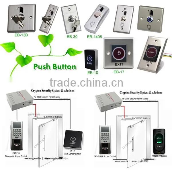 Outdoor IP68 Waterproof RFID access control, outdoor access control system
