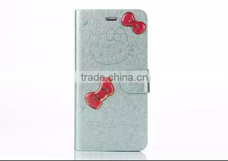 Nice Design Hello Kitty Wallet Leather Case For iPhone 5/5s