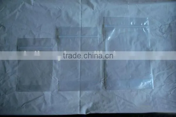 stand up plastic food packaging with zipper