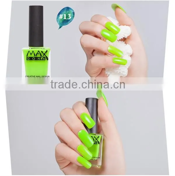 Easam new organic dark black China glaze nail polish with 30 colors for choosen