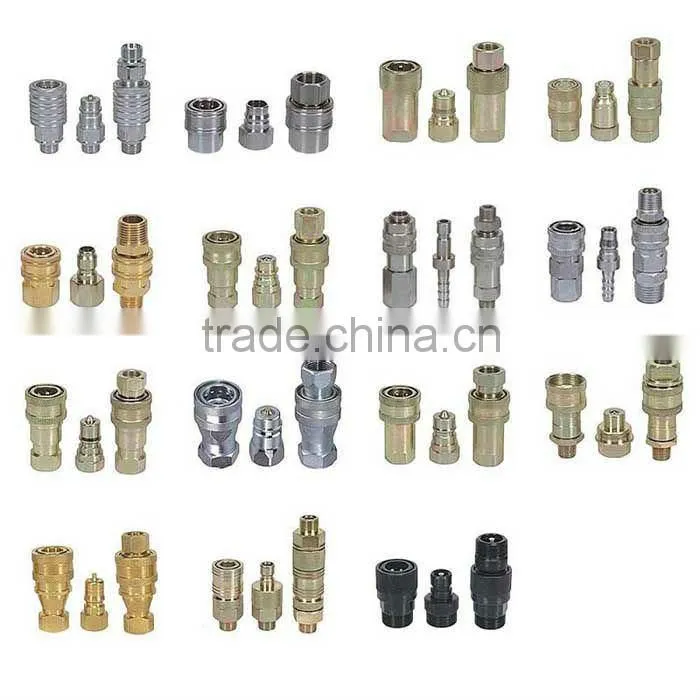 Different thread style Straight male connector