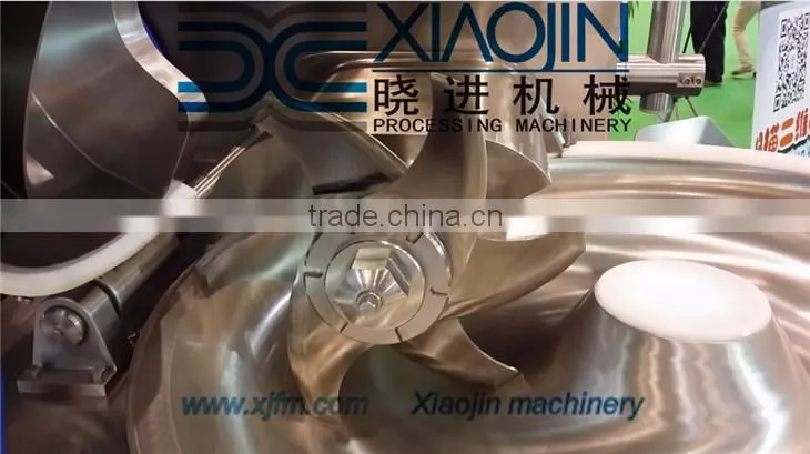 New Condition and Overseas third-party support available After-sales Service Provided Sausage meat bowl cutter