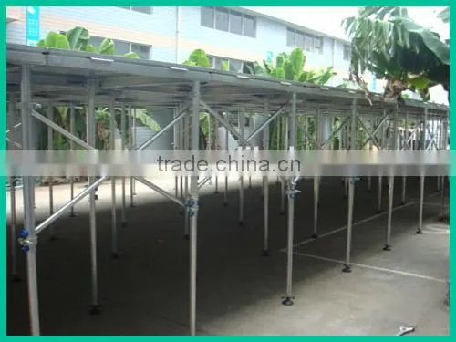 RP folding stage smart stage for outdoor and indoor aluminum and steel type