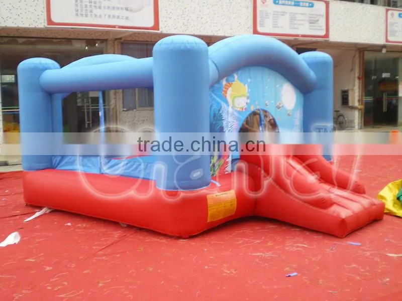 Home use Oxford nylon inflatable jumping house moonwalk bouncer for sale