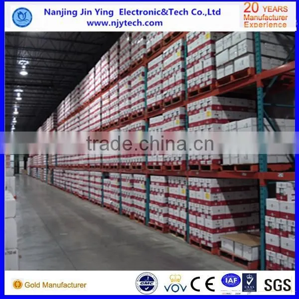 Warehouse storage heavy duty beem racking