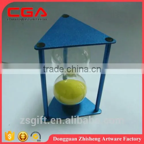 Chinese factory faddish wholesale glass sand timer for home decoration