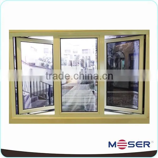 outward opening thermal break aluminum windows in china