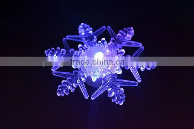 Portable led table lighting for snowflake led lamp