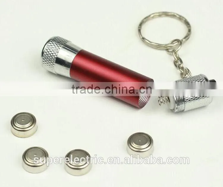 Top quality customized design keychain led flashlight wholesale mini torch