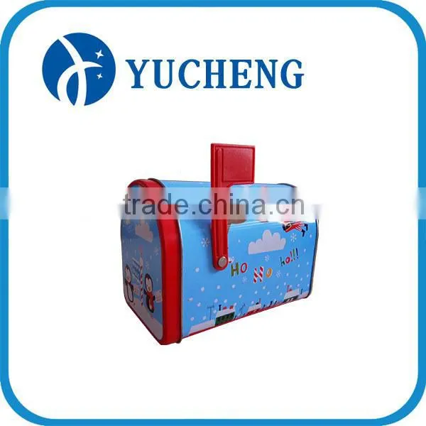 popular food grade pretty colorful metal tinplate box