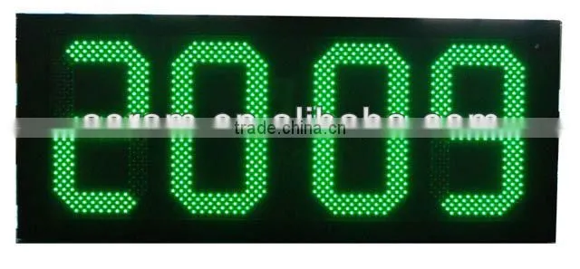 led digital clock & temperature display, wireless LED displays & digital clocks with GPS function,custom size led digital clock
