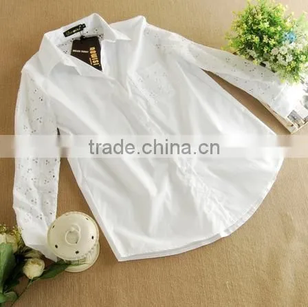 High Quality White Blouse With Fashion Style