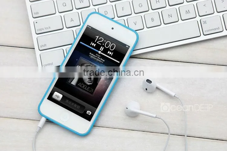 Elegant Ultra-thin Sweet Candy Color Pattern Soft TPU Case For iPod Touch 5