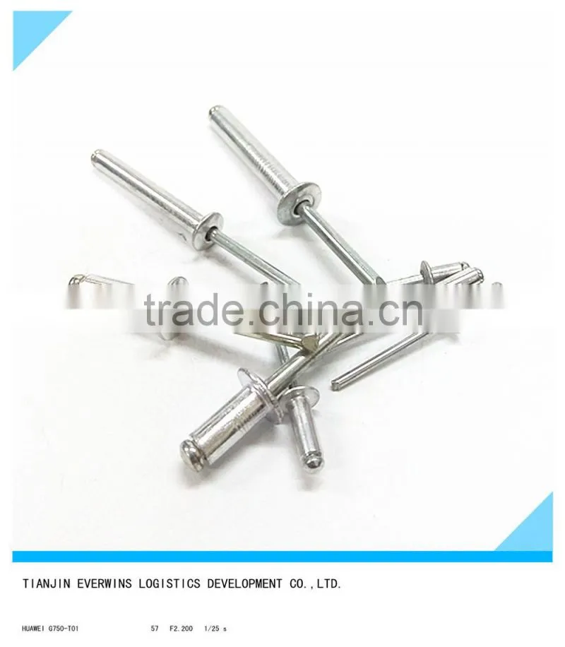 Aluminium blind rivets