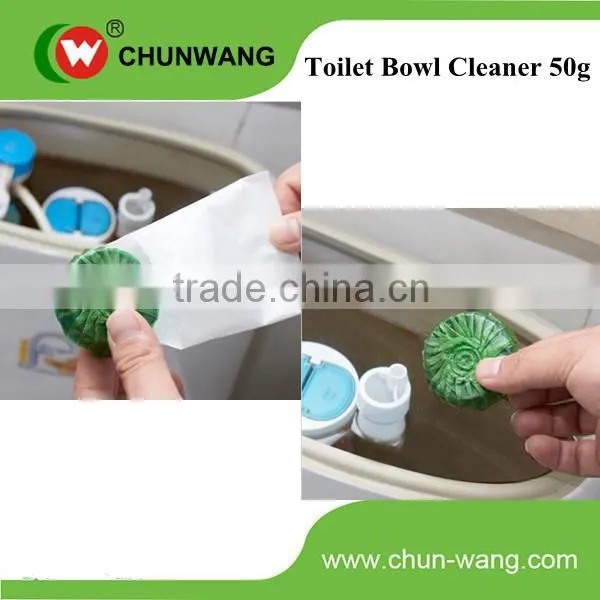 50g Blue Bubble Toilet Bowl Cleaner Block
