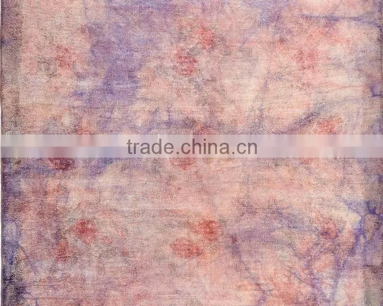 Customized design thick wool rug with luxury pattern