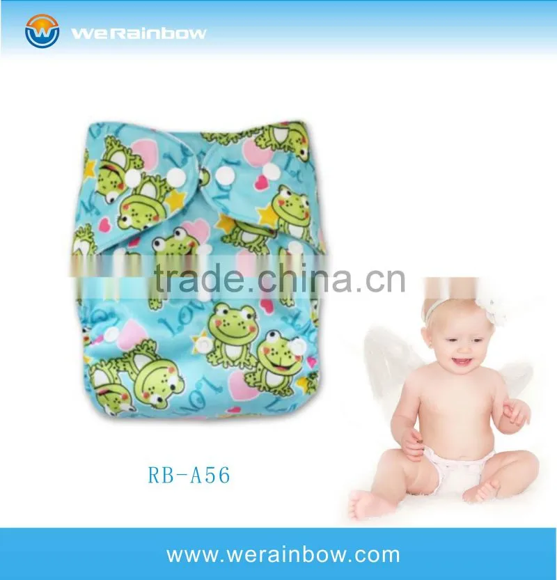 China Cut Hot Diaper Girls Washable Baby Cloth Diapers