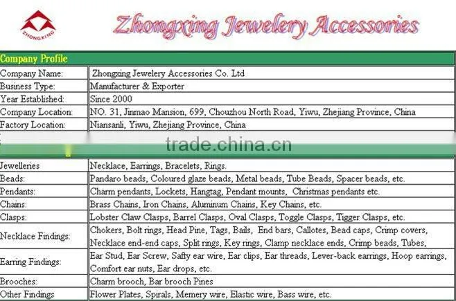 Jewelry Findings Clips component accessories