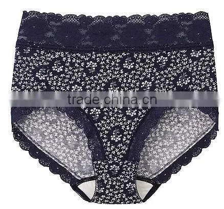 stylish printed women cotton underwear high cut hipster panties