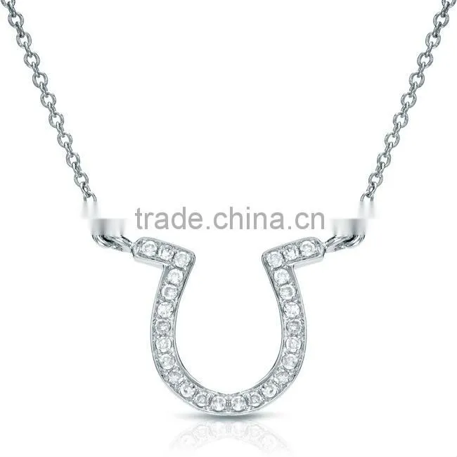 2013 Latest Design Horse Shoe Necklace in Necklaces