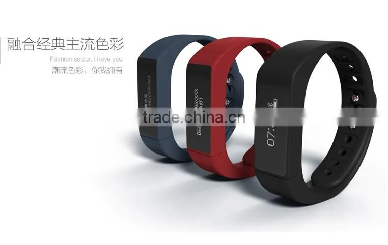 Original i5 plus smart bracelet ip65 waterproof watches 0.91" oled smartband bluetooth 4.0