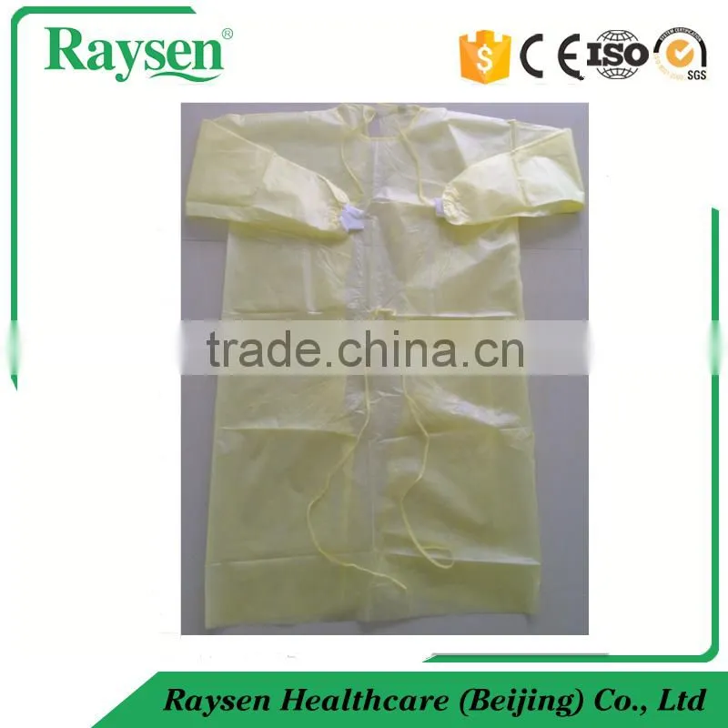 Disposable Breathable Surgery Antibacterial Custom Isolation Gown