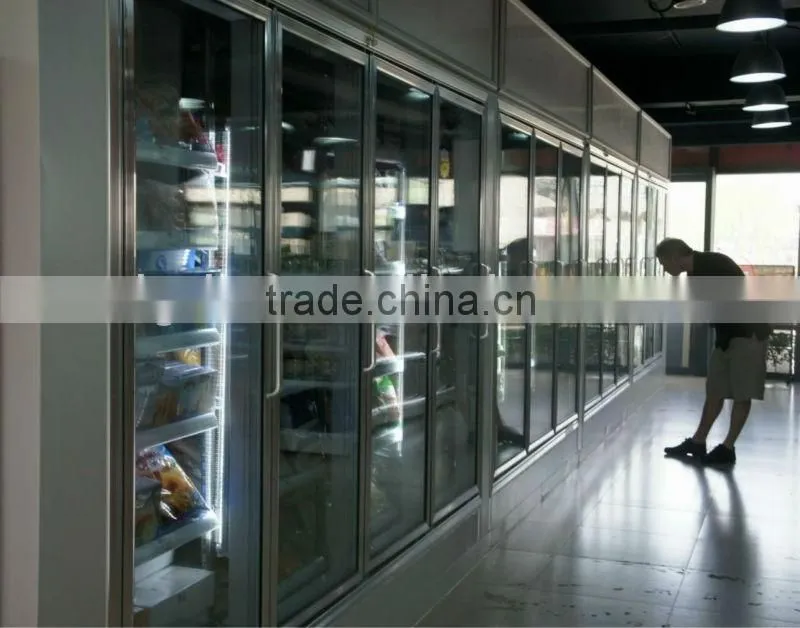 Polyurethane display cold room for store&supermarket