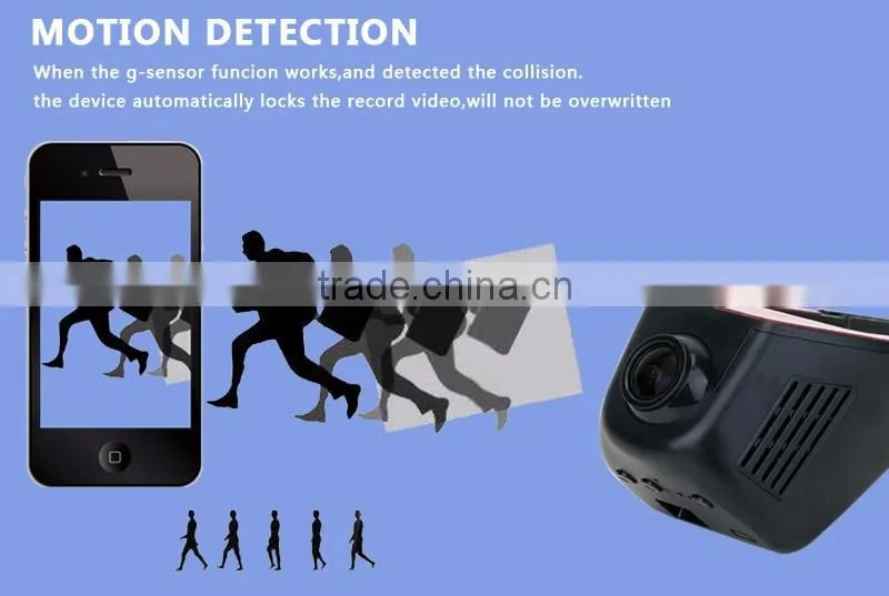 G - sensor novatek nt96655 camera DVR support WIFI connection