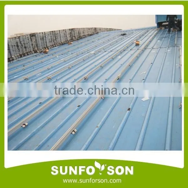 SFS aluminum pv panel tin roof mounting racks