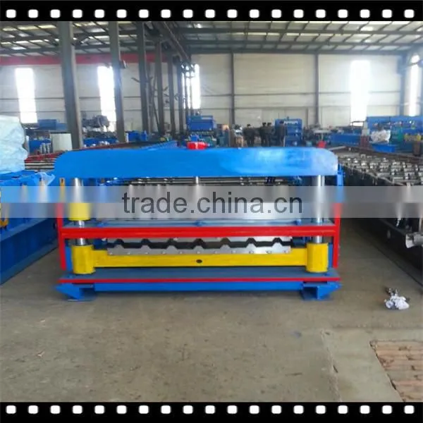 Hot Sale! 0.25-0.8mm thickness, JCX1066 & 1015, IBR and corrugated double layer sheet roof panel roll forming machine