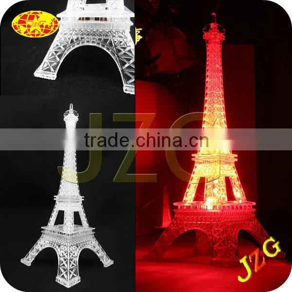 China eiffel tower factory best selling led blue eiffel tower for valentine's day gifts