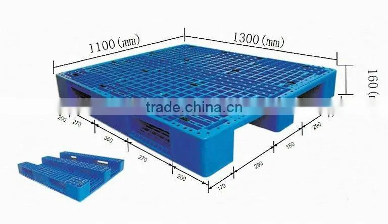 High quality Plastic pallets from china leading factory directly hundreds of design and sizes can be found here!!