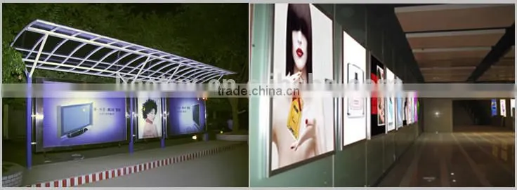 Waterproof Glossy White PET Backlit Film for Pigment