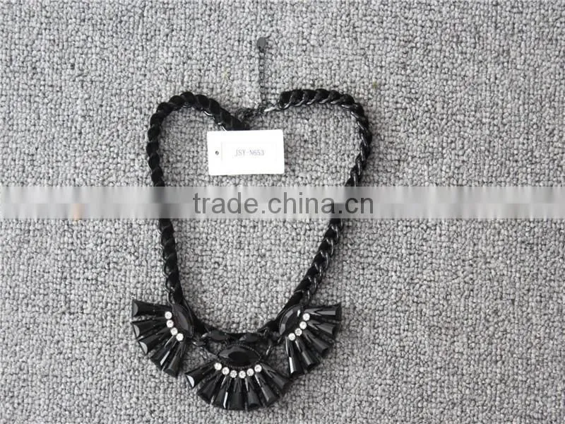 Fashion design arylic necklace, plastic necklace jewelry