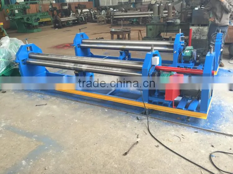 manufacturer produce Electric Type Asymmetrical 3 Roller Bending Machine