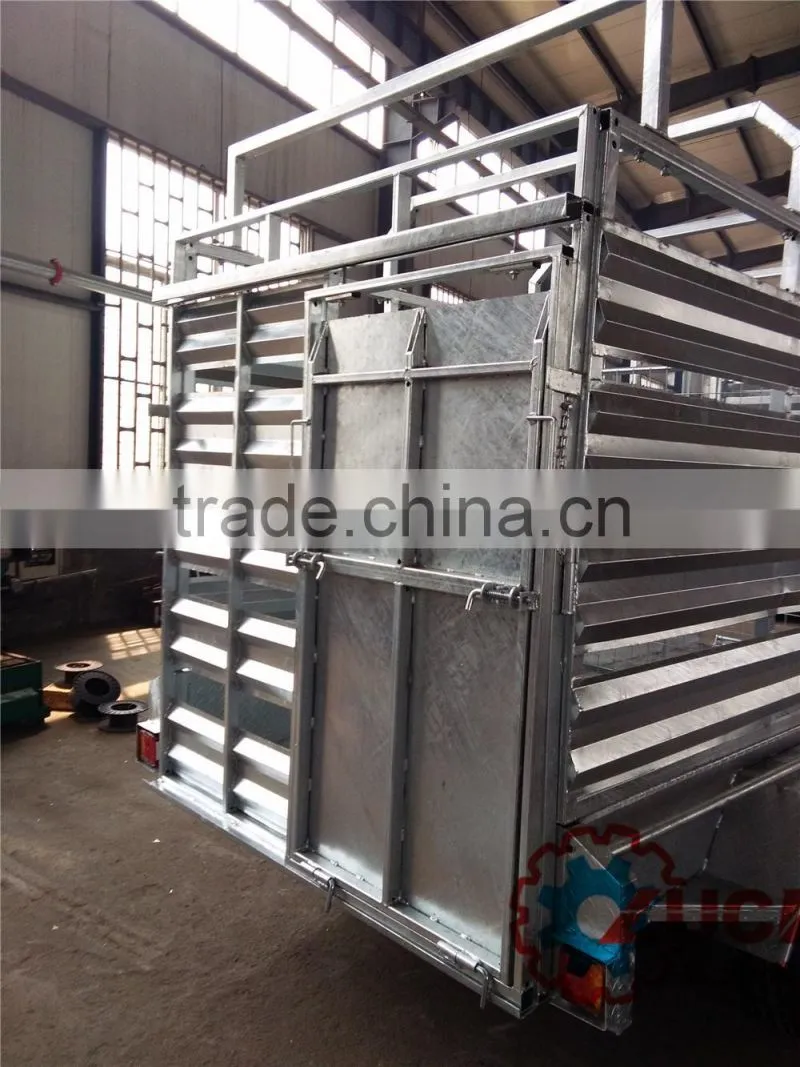 High quality livestock cattle trailer for sale