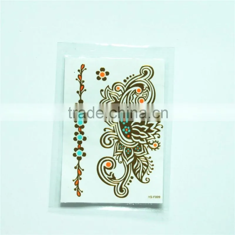 water transfer sticker hair tattoo sticker