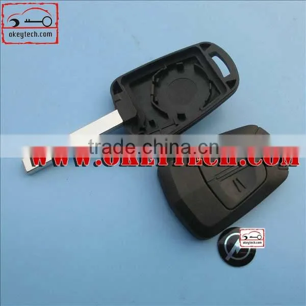 OkeyTech Opel 2 button remote key shell with battery holder for opel key cover for opel key shell for Opel