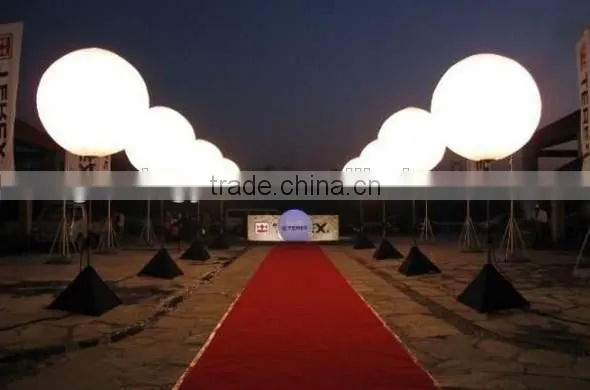 Amazing inflatable led balloon stand for decoration