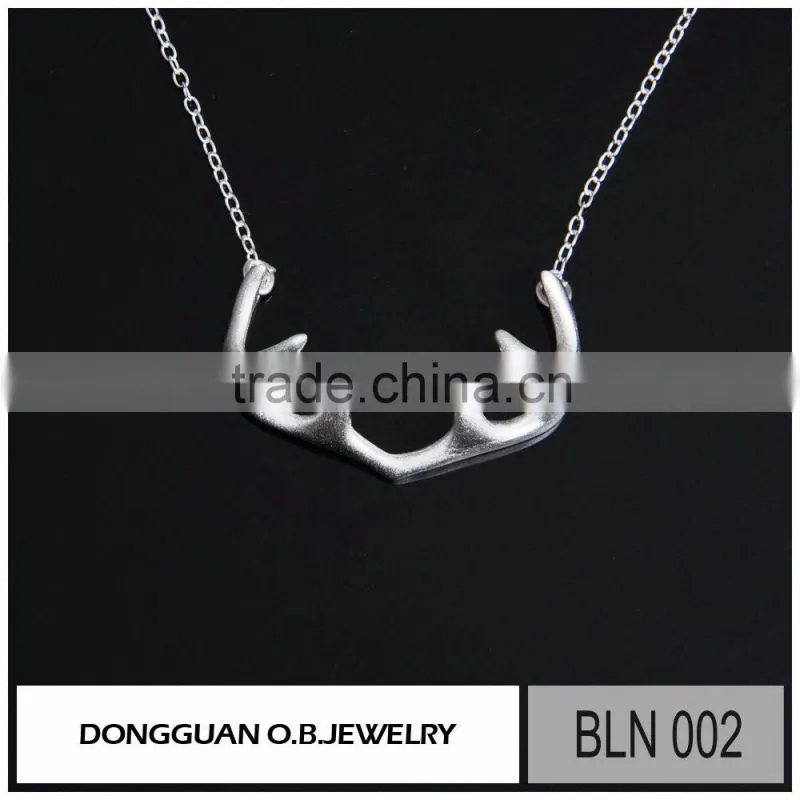 2016 The newest necklace for girls/Fashionable silver pendant necklace