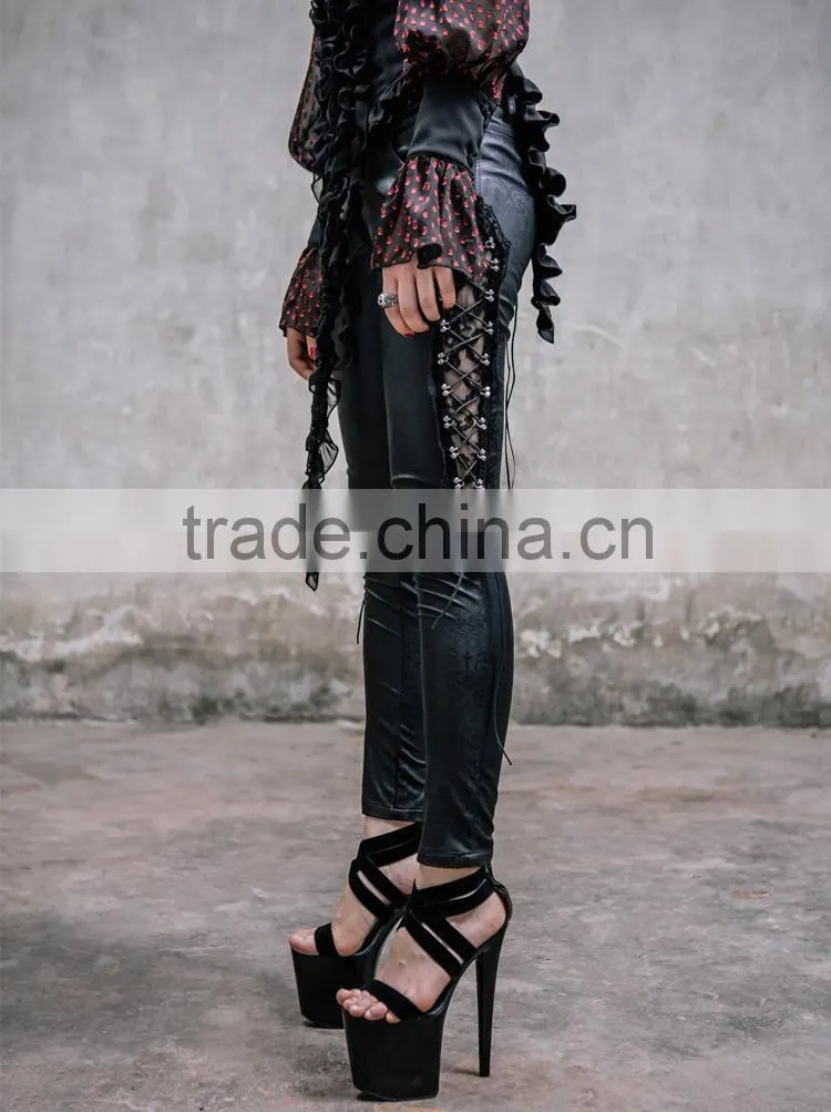 Devil fashion 2015 latest women gothic leggings PT004
