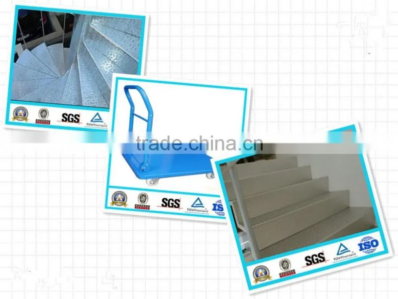 Q235 open plate with diamond serve as anti-skid stairs with factory price